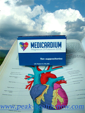 Peak Nitric Oxide Supplements: Medicardium EDTA Chelation Suppositories
