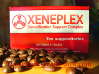 Xeneplex EDTA coffee glutathione detox suppositories for liver gallbladder