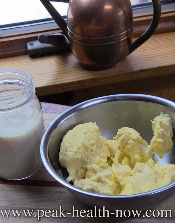 raw milk safety: home-made butter