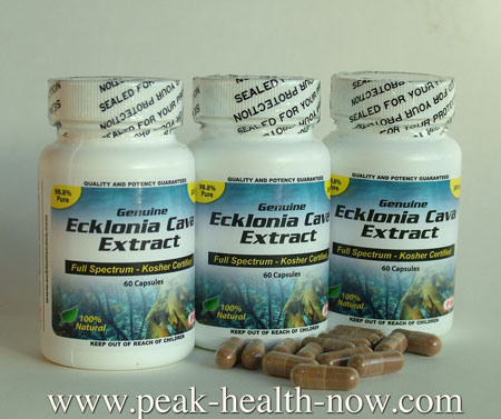 Ecklonia Cava Extract 98.8% pure Seanol P 3 bottles