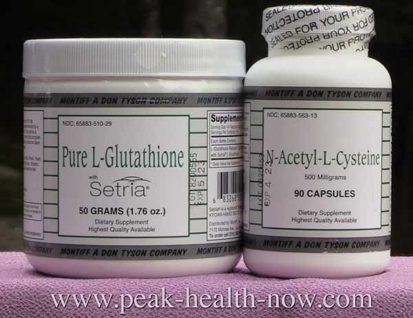 BOOST oral chelation with Glutathione / N-Acetyl-Cysteine combo
