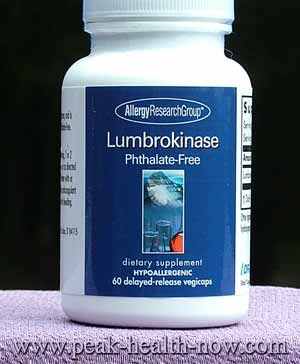 Lumbrokinase proteolytic enzymes biofilm buster