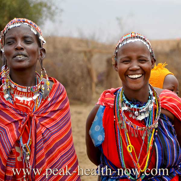 Masai women belong to a culture where humans are obligate carnivores