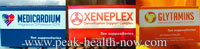 Medicardium Xeneplex Glytamins detox suppositories 3-pack