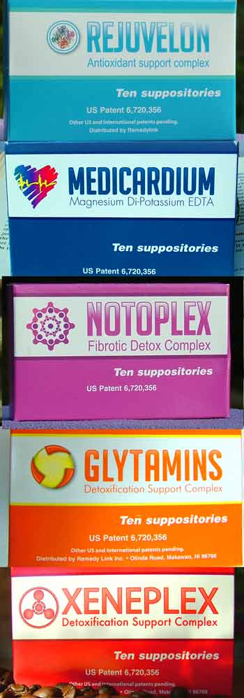 Best Nutritional Supplements - EDTA detox suppositories 5-pack