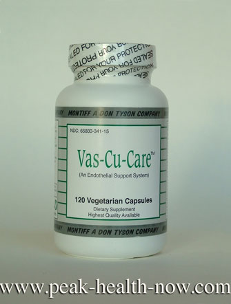 Montiff Vas-cu-Care circulatory support, nitric oxide support