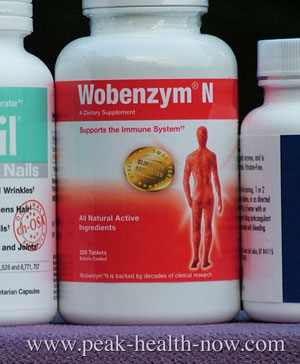 Wobenzym®-N authentic German proteolytic enzyme formula