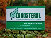 Endosterol phytonutrient hormone balance detox suppositories