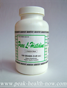 Montiff Pure L-Histidine nitric oxide