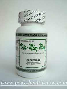 Montiff Vita-Minz Plus best multi-vitamin/mineral supplement