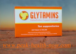 Glytamins detox suppositories
