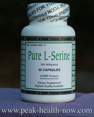 Montiff Pure L-Serine brain booster alertness