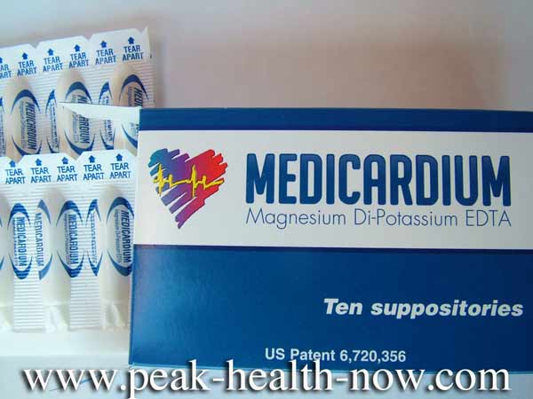 Medicardium EDTA Chelation Suppositories are easy and convenient to use!