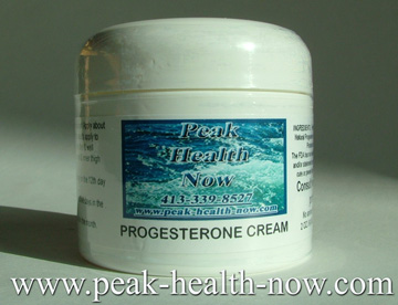 Progesterone cream