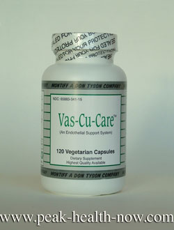 Montiff Vas-cu-Care endothelial nitric oxide supplement