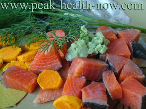 Wild Salmon - delicious addiction recovery diet food!